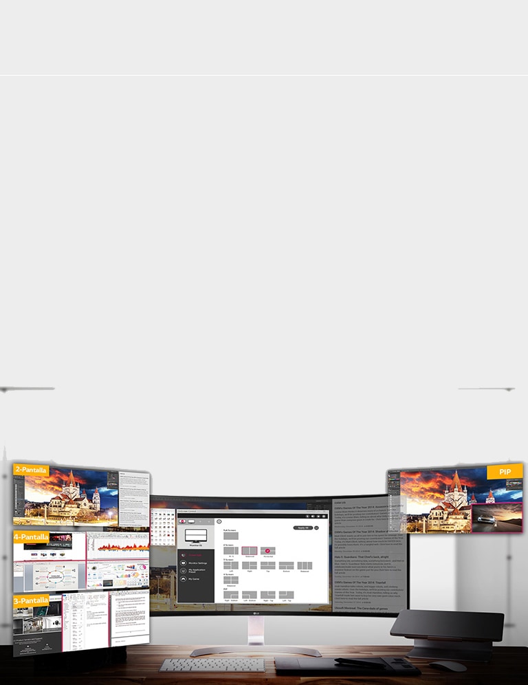 Versatilidad y rendimiento con Screen Split